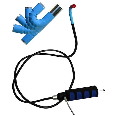 Vividia Articulating USB Borescope, 8.5mm 59 Long, 180 Degree Bending, Semi-Rigid VA 9150